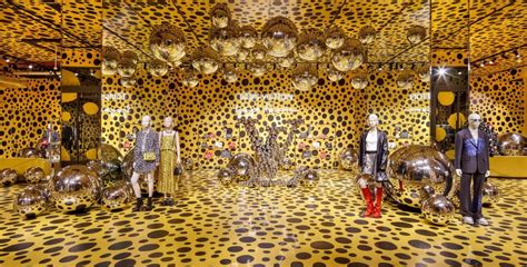 kusama in nyc louis vuitton|lv yayoi kusama 2023.